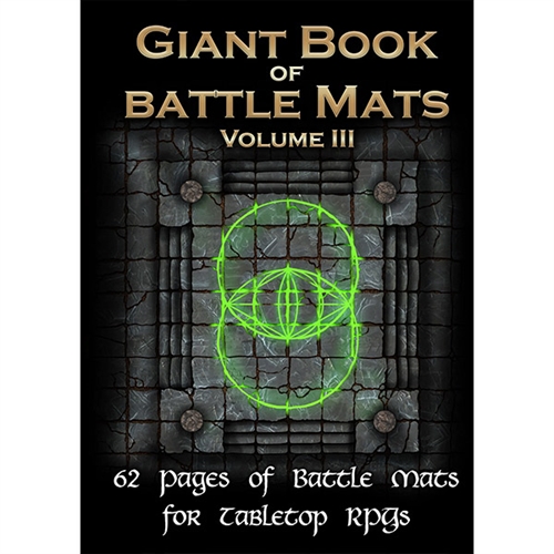 Giant Book of Battle Mats Volume III - A3 (DnD 5e Kompatibel)